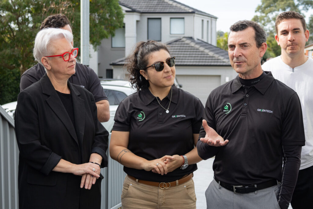 AG Solar Press Conference with Penny Sharpe - Minister for Environment